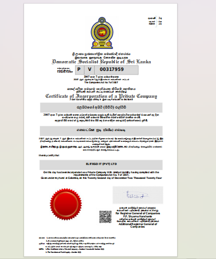 Business Registration Preview